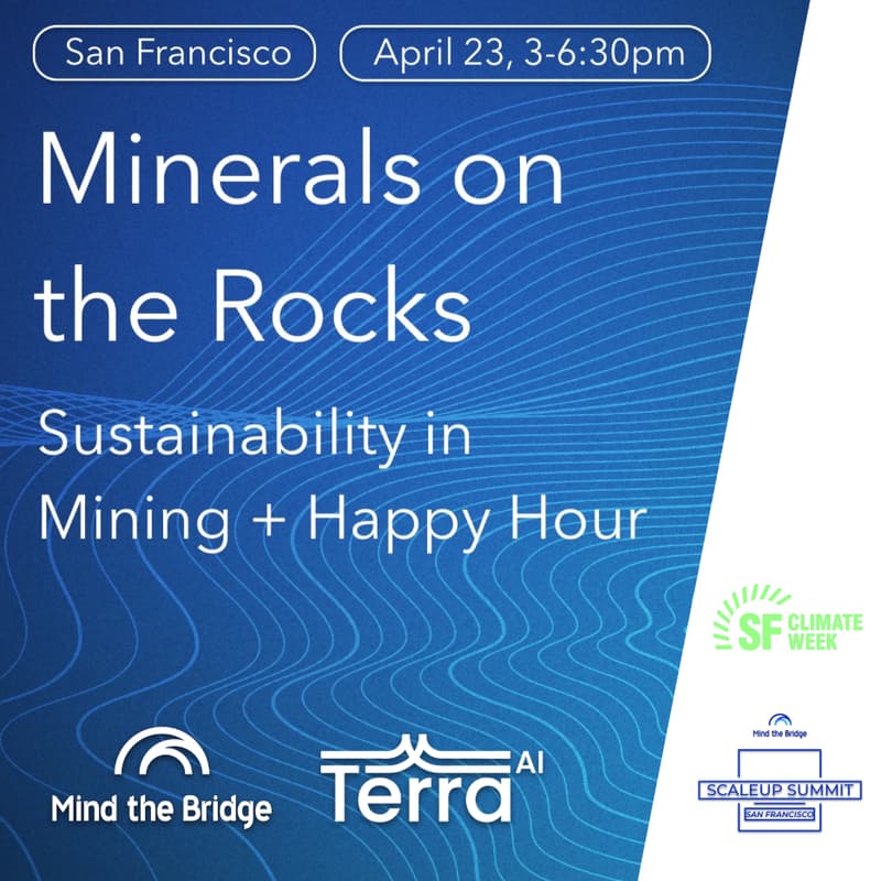 Cover Image for Minerals on the Rocks: Sustainability in Mining + Happy Hour