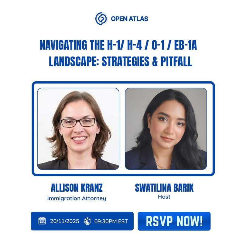 Cover Image for Navigating the H-1B / H-4 / O-1 / EB-1A Landscape: Strategies & Pitfalls