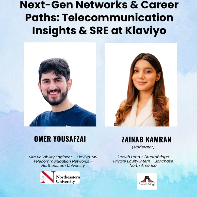 Cover Image for Next-Gen Networks & Career Paths: Telecommunication Insights & SRE at Klaviyo