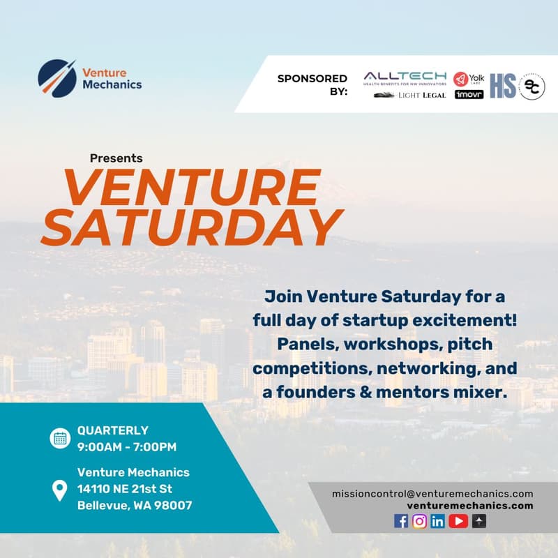 Cover Image for Venture Saturday, April 2026