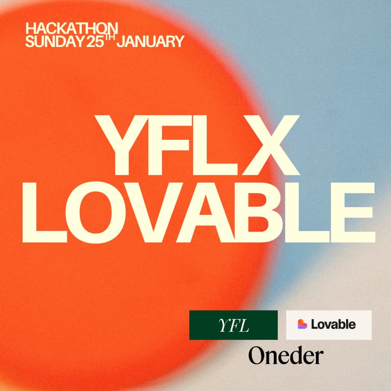 Cover Image for YFL x Lovable Hackathon