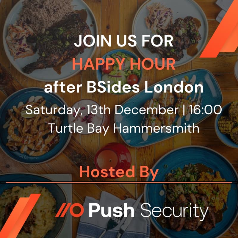 Cover Image for BSides London Happy Hour with Push Security