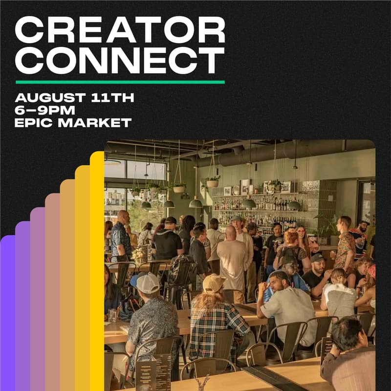 Cover Image for Creator Connect - Monthly Creative Meetup