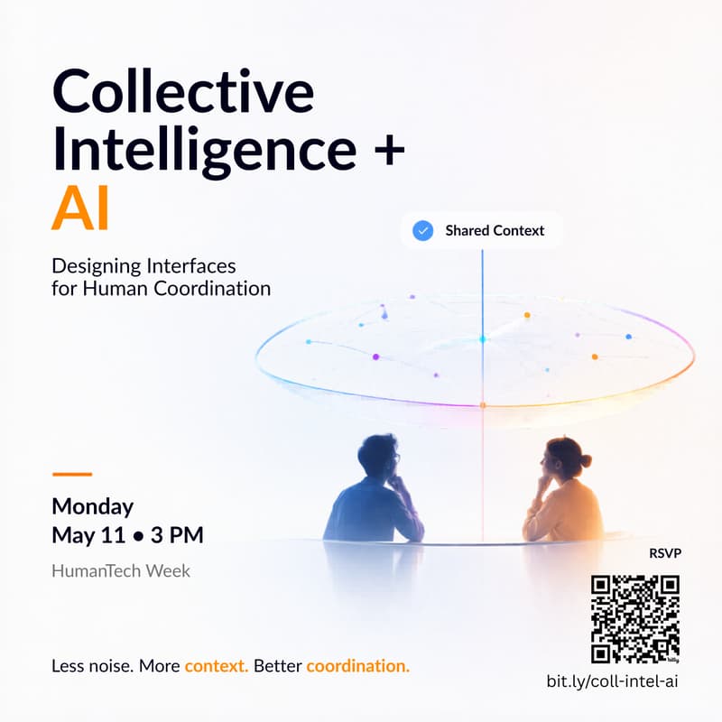 Cover Image for Collective Intelligence+AI: Designing Interfaces for Human Coordination