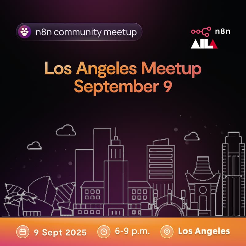 Cover Image for Los Angeles n8n Meetup