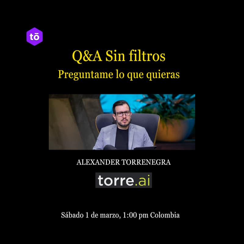 Foto de portada de Q&A con Alexander Torrenegra, CEO de Torre