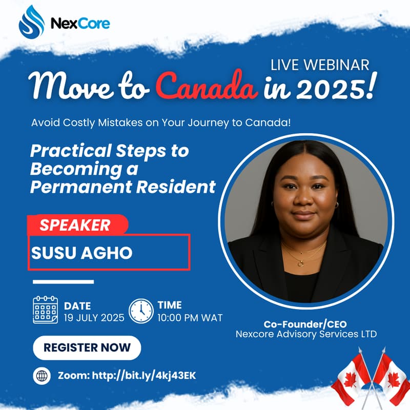 Cover Image for Avoid Costly Mistakes: Learn How to Immigrate to Canada as a Permanent Resident from Nigeria.