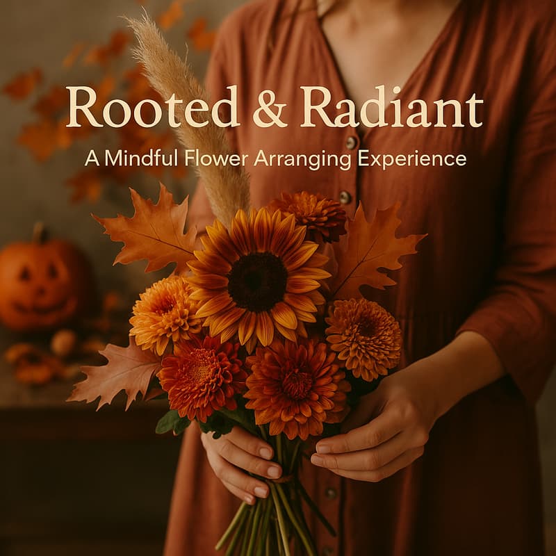 Cover Image for Rooted & Radiant: A Mindful Flower Arranging Experience