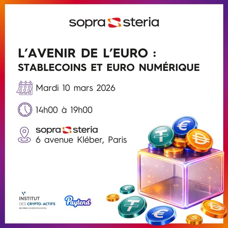 Cover Image for Sopra Steria x ICA | L'avenir de l'euro : stablecoins et euro numérique