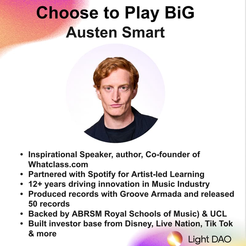 Cover Image for Light Dao Salon: Choose to Play BIG (Lisbon)