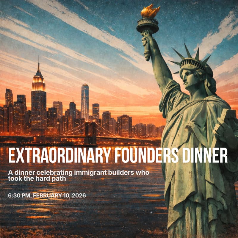 Cover Image for Extraordinary Founders Dinner