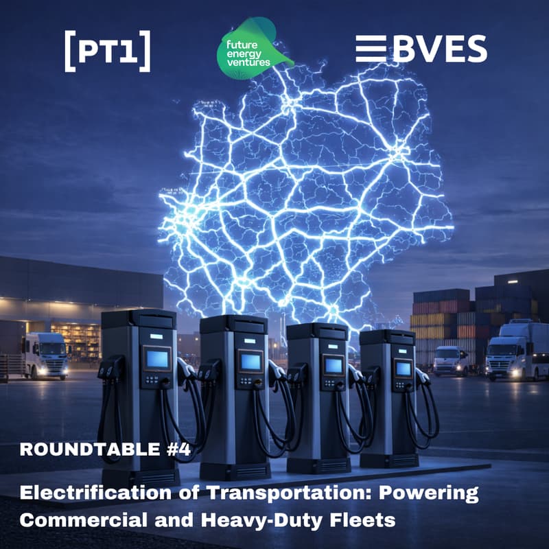 Cover Image for "Electrification of Transportation: Powering Commercial and Heavy-Duty Fleets" - Roundtable #4 by PT1, FEV & BVES