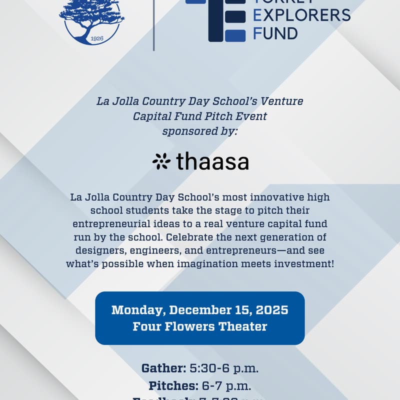 Cover Image for Torrey Explorers Fund Pitch Event
