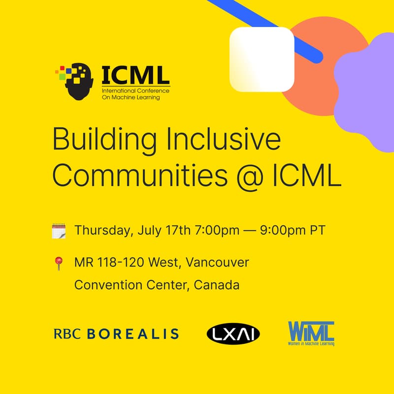 Cover Image for Building Inclusive Communities @ ICML