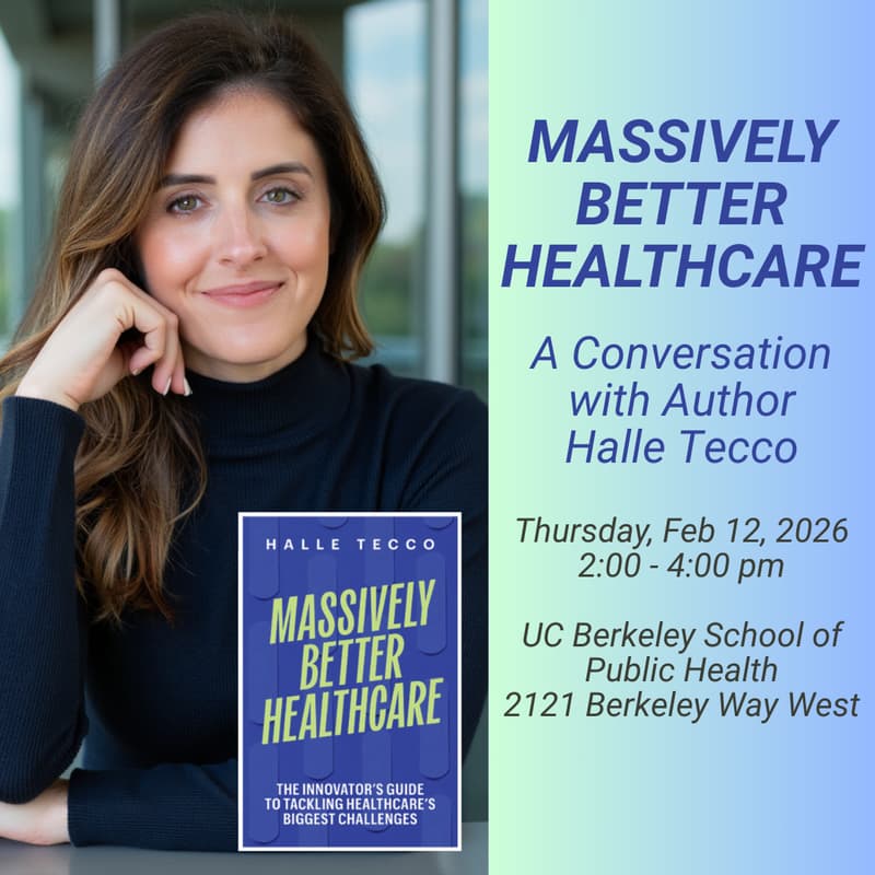 Cover Image for Massively Better Healthcare: Conversation with author Halle Tecco