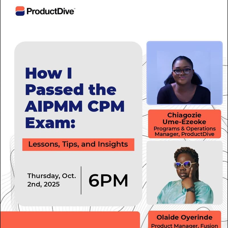 Cover Image for ProductDive CPM AMA Session