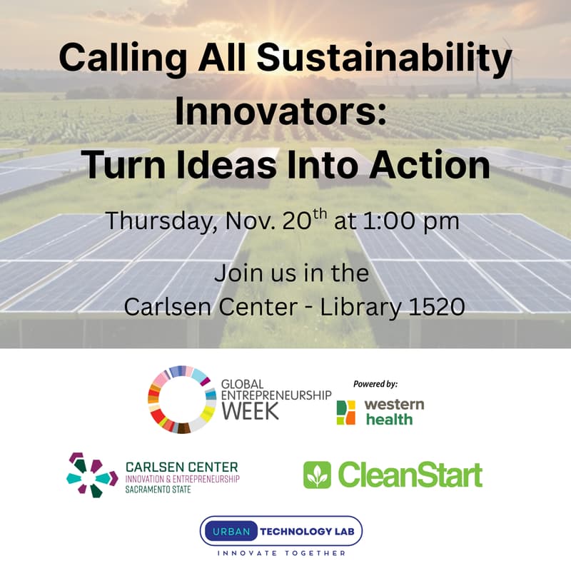 Cover Image for GEW: Calling All Sustainability Innovators - Turn Ideas Into Action