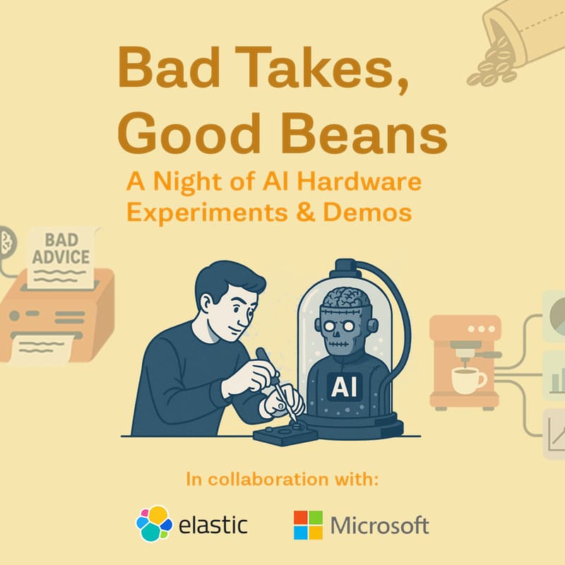 Cover Image for Bad Takes, Good Beans: A Night of AI x Hardware Experiments