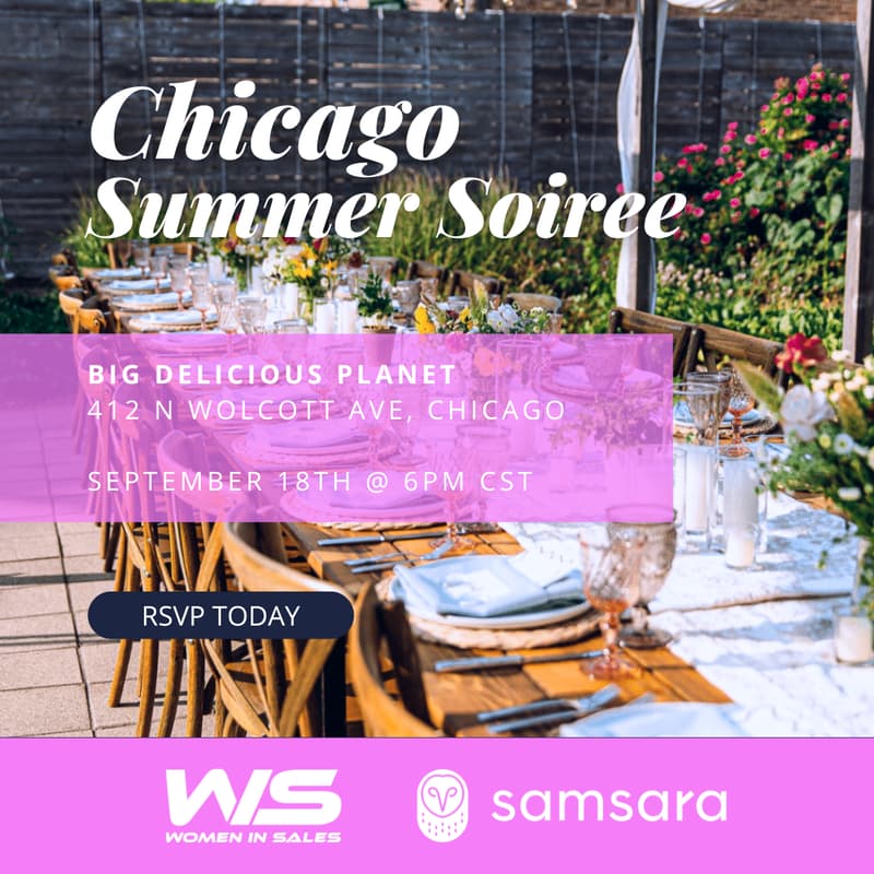 Cover Image for Women in Sales Chicago Summer Soiree