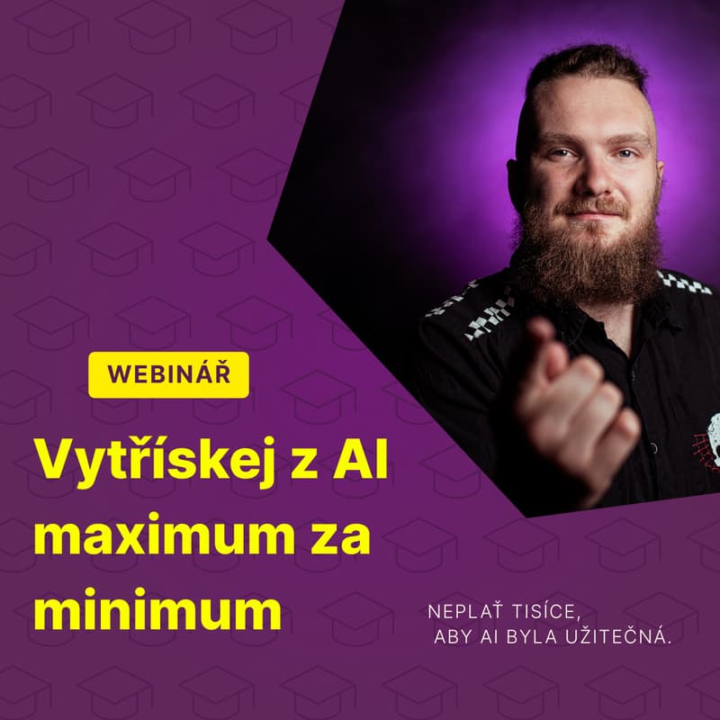 Cover Image for Vytřískej z AI maximum za minimum (peněz)