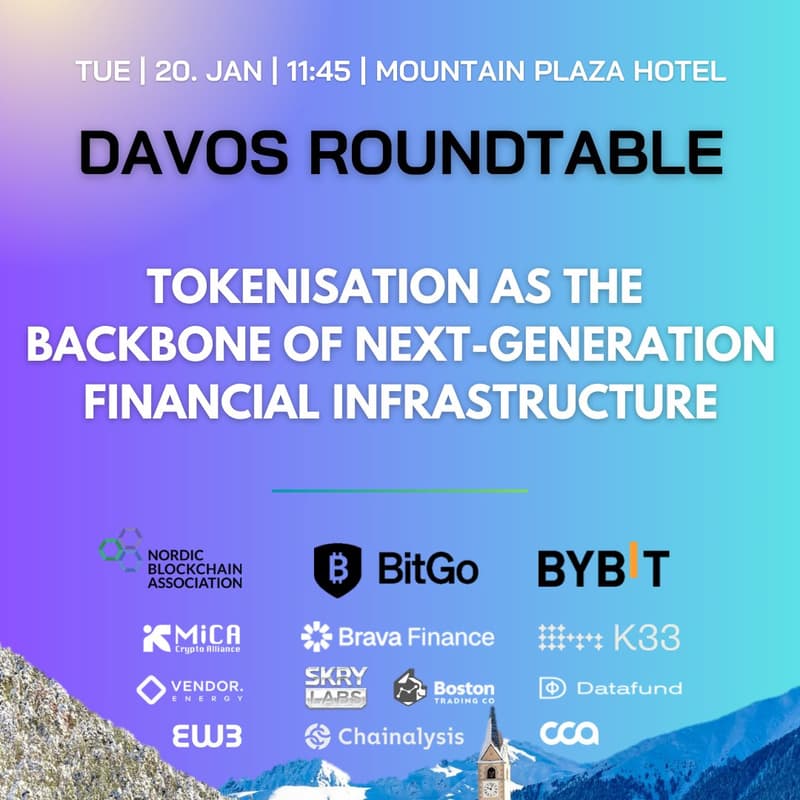 Cover Image for ROUNDTABLE - Tokenisation as the Backbone of Next-Generation Financial Infrastructure