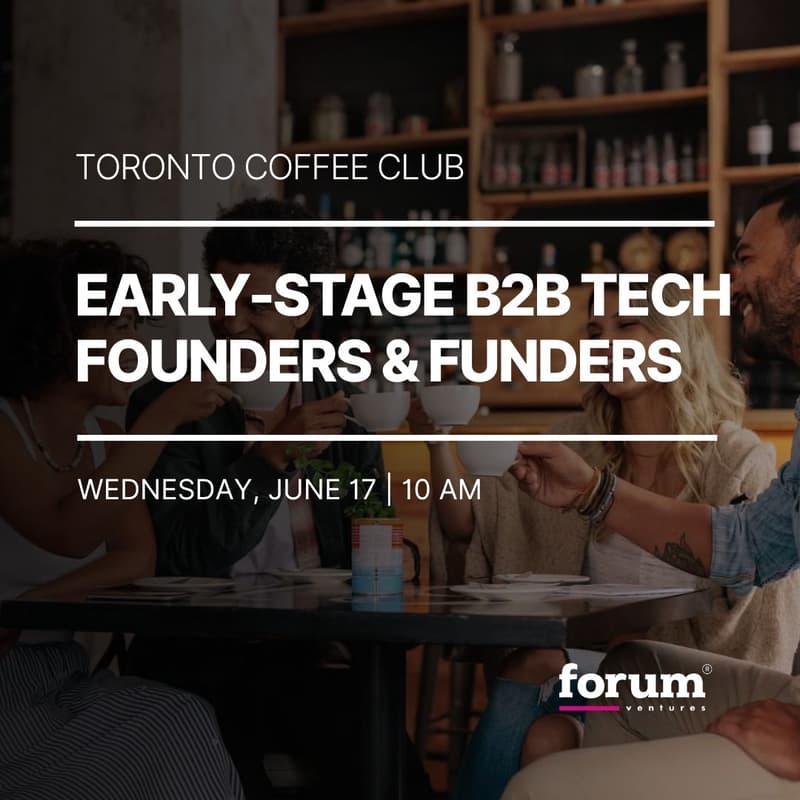 Cover Image for Toronto Coffee Club | B2B Tech Founders & Funders