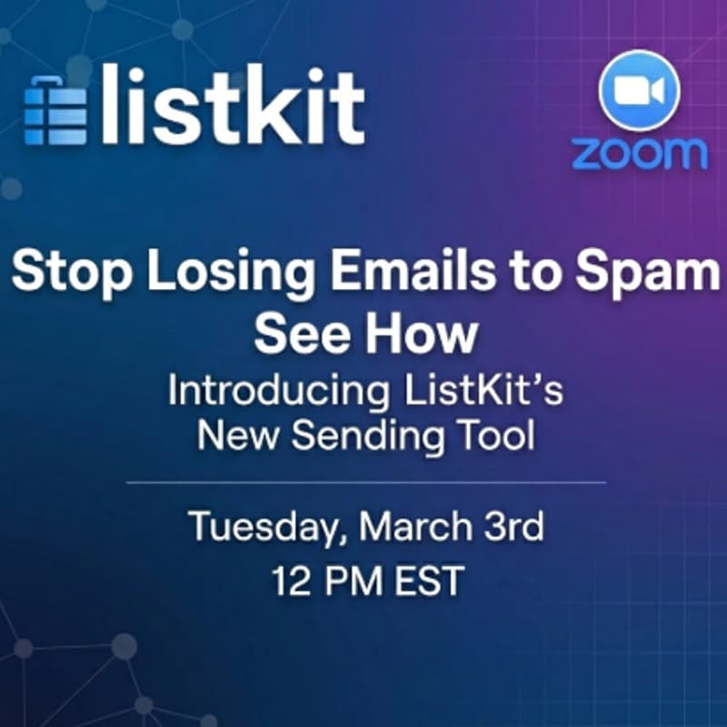 Cover Image for Introducing ListKit’s Email Engine: The Cold Email Sending Tool You've Been Waiting For.