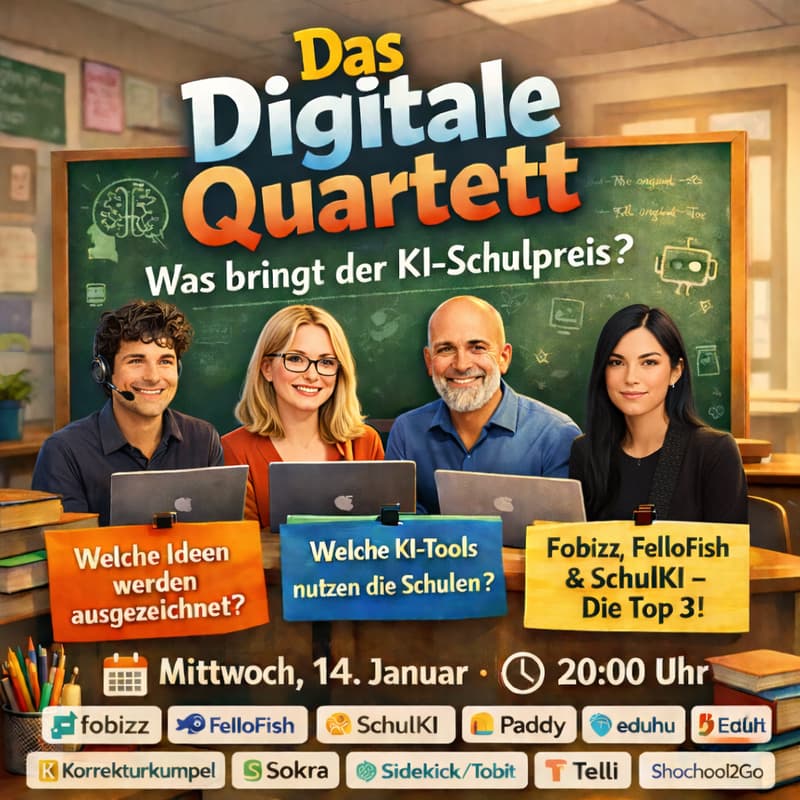 Cover Image for Digitales Quartett zum KI-Schulpreis