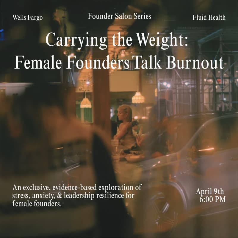 Cover Image for Carrying the Weight: Female Founders Talk Burnout