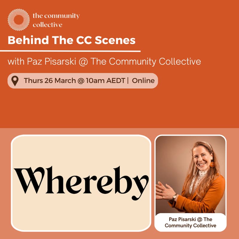 Cover Image for 🏵 Behind The CC Scenes: Whereby