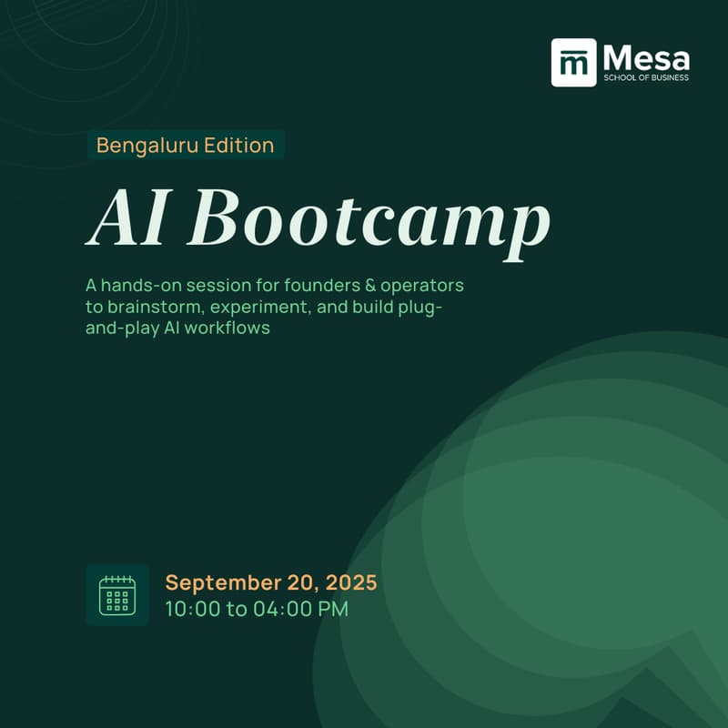 Cover Image for AI Bootcamp