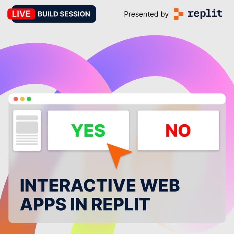 Cover Image for Let's Build a (Realtime) Interactive Web App in Replit