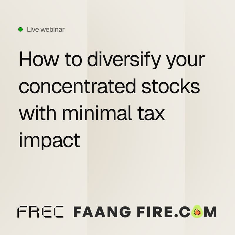 Cover Image for Frec x FAANG FIRE: How to diversify your concentrated stocks with minimal tax impact