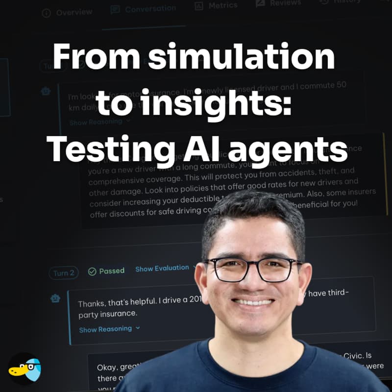 Cover Image for From simulation to insights: Testing AI agents