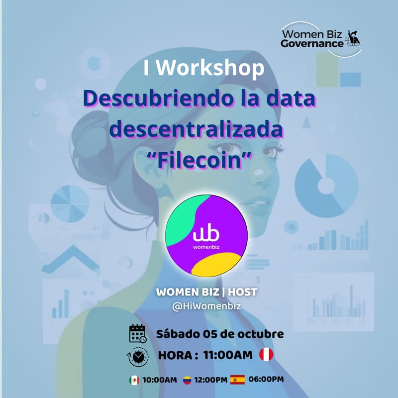 Cover Image for I workshop "Descubriendo la data descentraizada Filecoin"