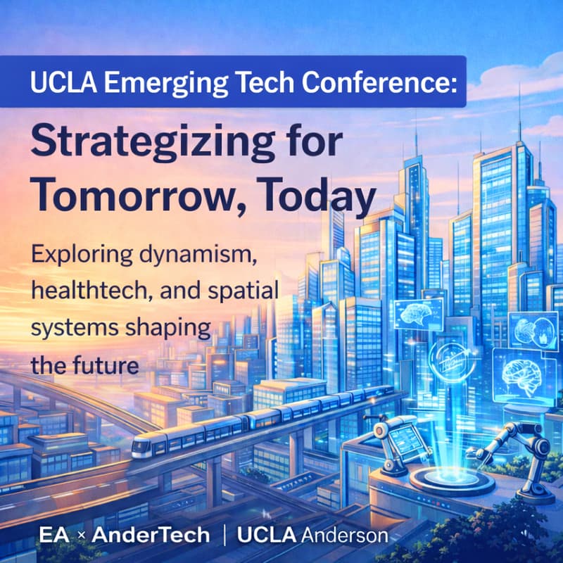 Cover Image for UCLA Emerging Tech Conference: Strategizing for Tomorrow, Today