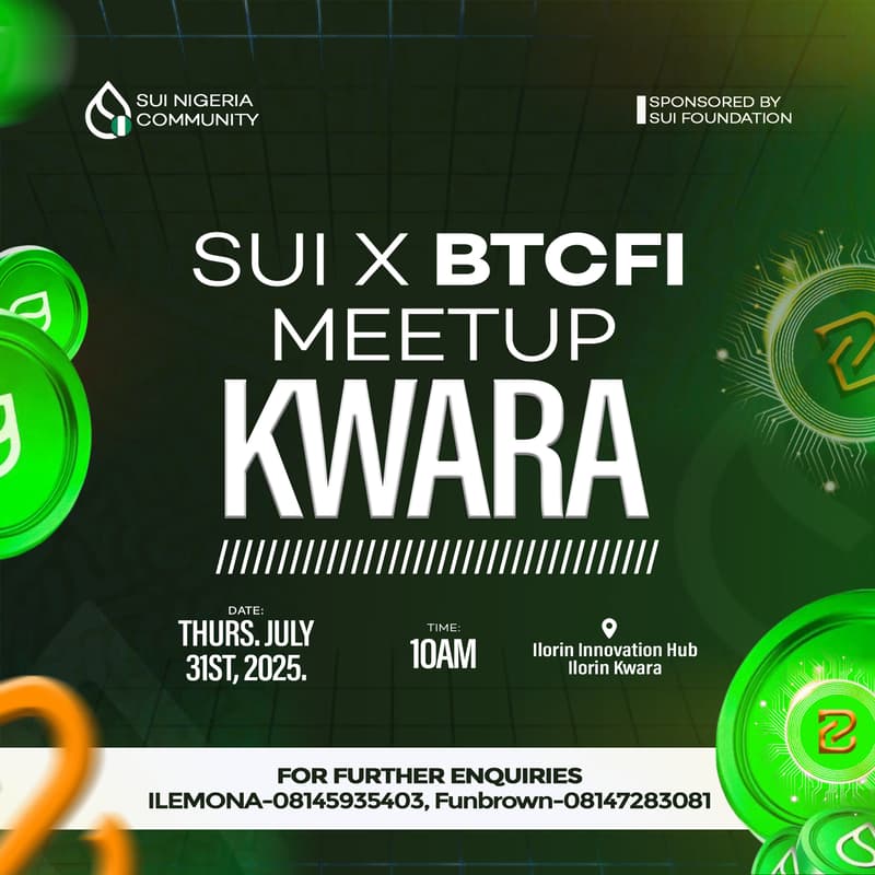 Cover Image for Sui  X  BTCfi Meet-Up  Kwara
