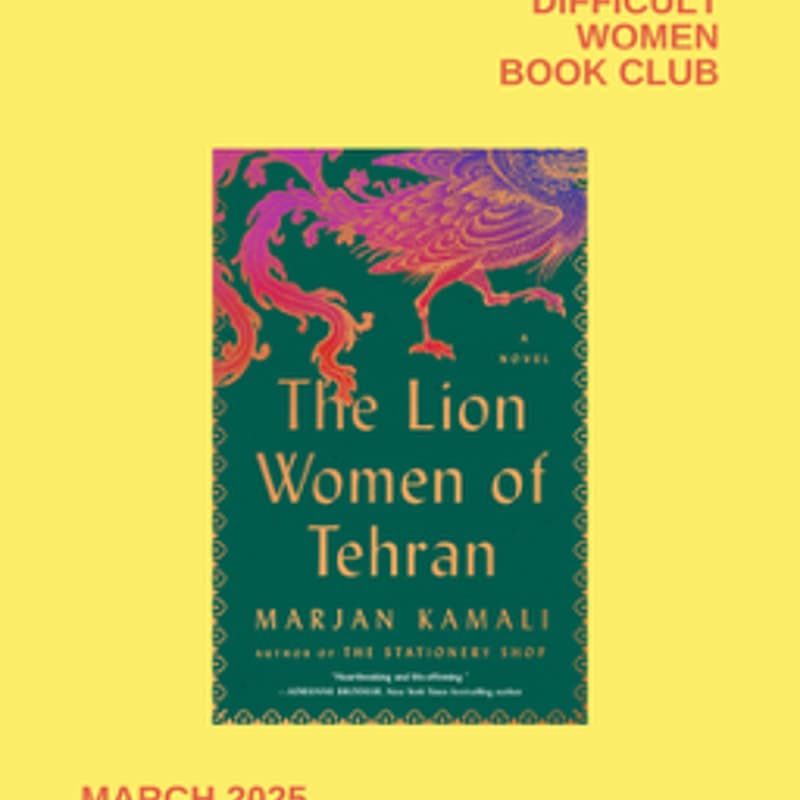 Cover Image for The Lion Women of Tehran - by Marjan Kamali