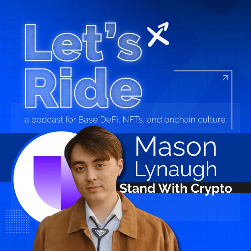 Cover Image for We're Livestreaming With Mason Lynaugh of Stand With Crypto!