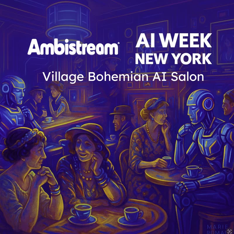 Cover Image for A Bohemian AI Salon: Discussing AI, Ethics & Culture in the Style of Romany Marie #AIWeekNY