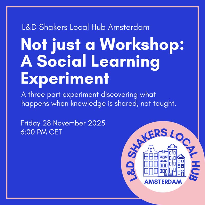 Cover Image for Amsterdam Hub - Social Learning Experiment: Part 3