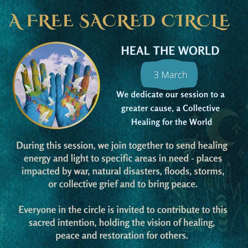Cover Image for A sacred circle -Heal the world
