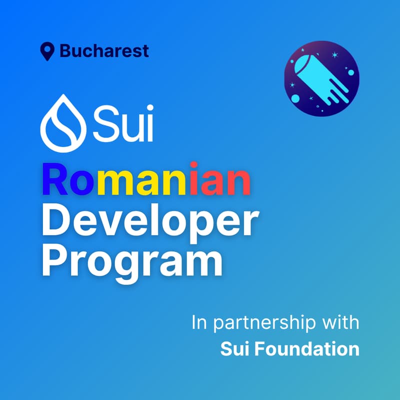 Cover Image for Sui Romanian Developer Program - Bucharest 30-31 Aug Edition