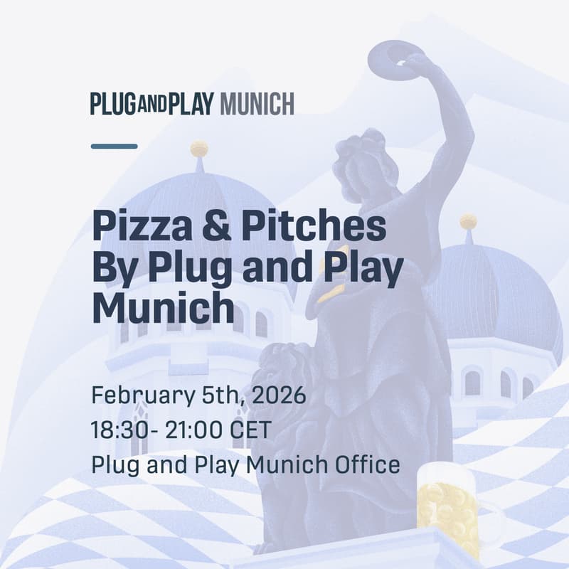 Cover Image for Pizza & Pitches by Plug and Play Munich