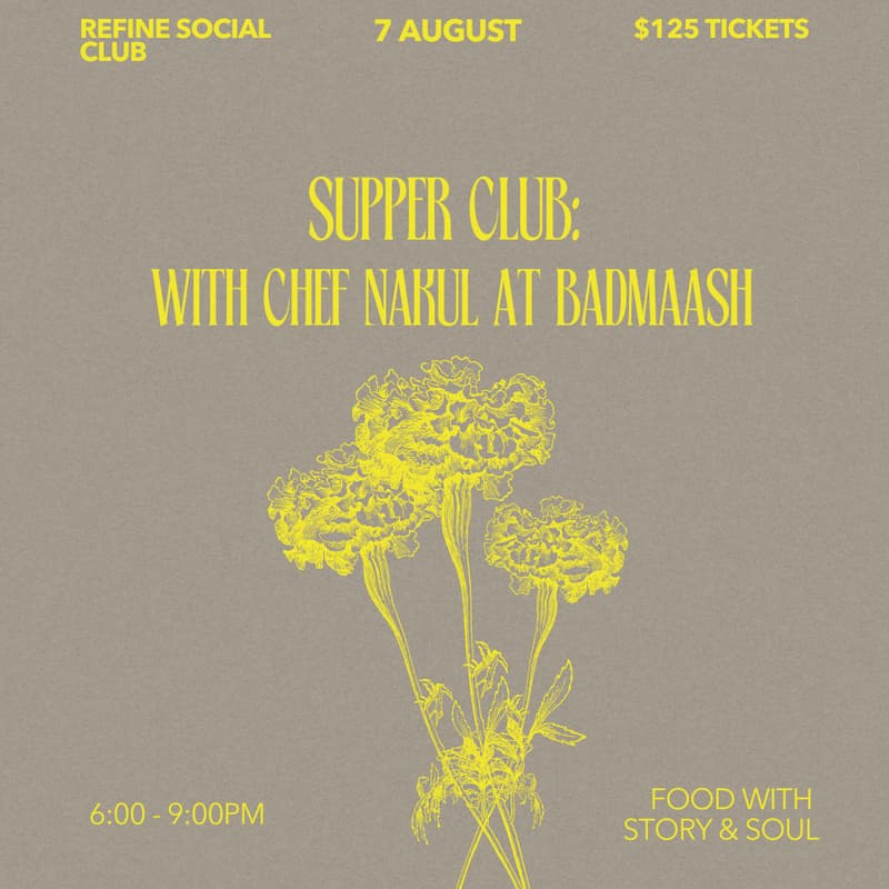 Cover Image for Super Club: With Chef Nakul at BADMAASH DTLA