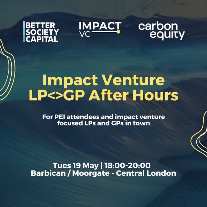 Cover Image for Impact Venture LP<>GP After Hours