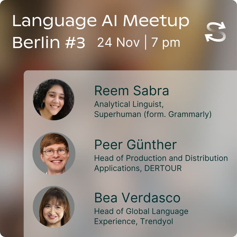 Cover Image for Berlin Language AI Meetup #3