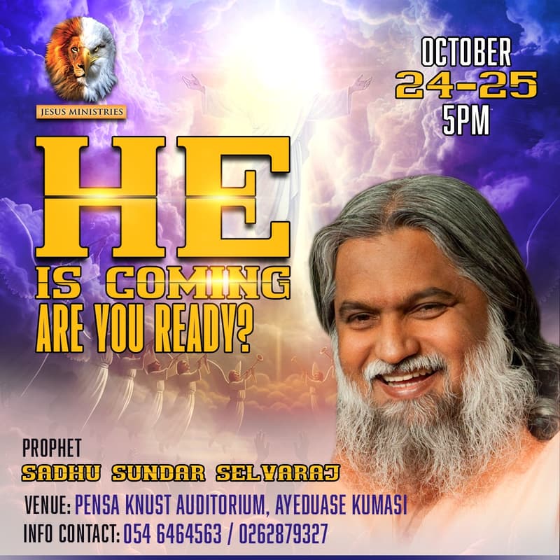 Cover Image for He is Coming. Are you Ready?