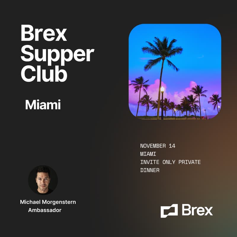 Cover Image for Brex Supper Club Miami