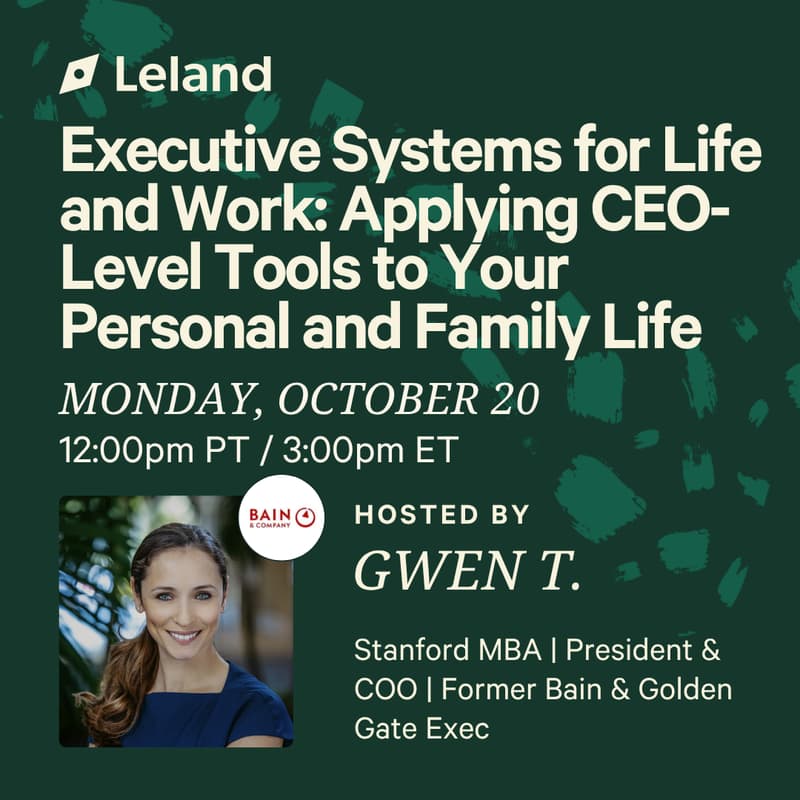 Cover Image for Executive Systems for Life and Work: Applying CEO-Level Tools to Your Personal and Family Life